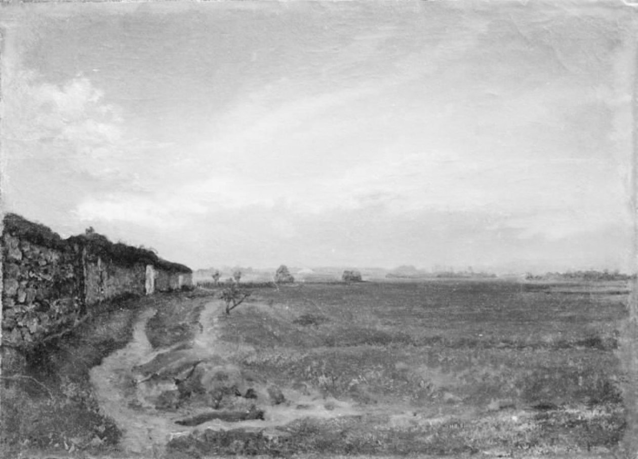 Landschaft (im Barbizon-Gebiet?) von Lorenz Frølich