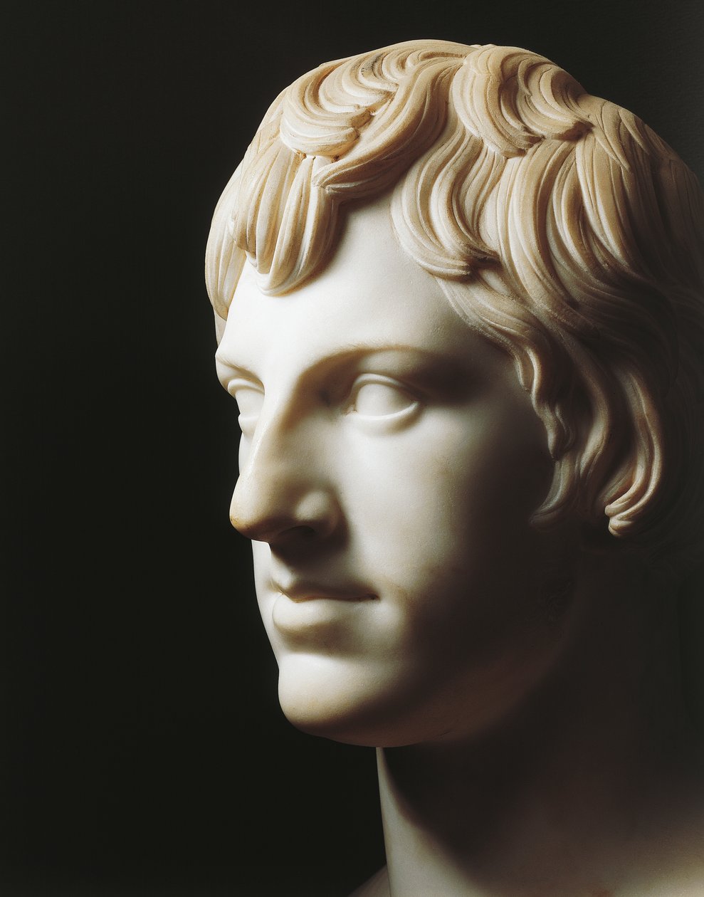 Porträt von Charles Louis von Bourbon-Parma von Lorenzo Bartolini