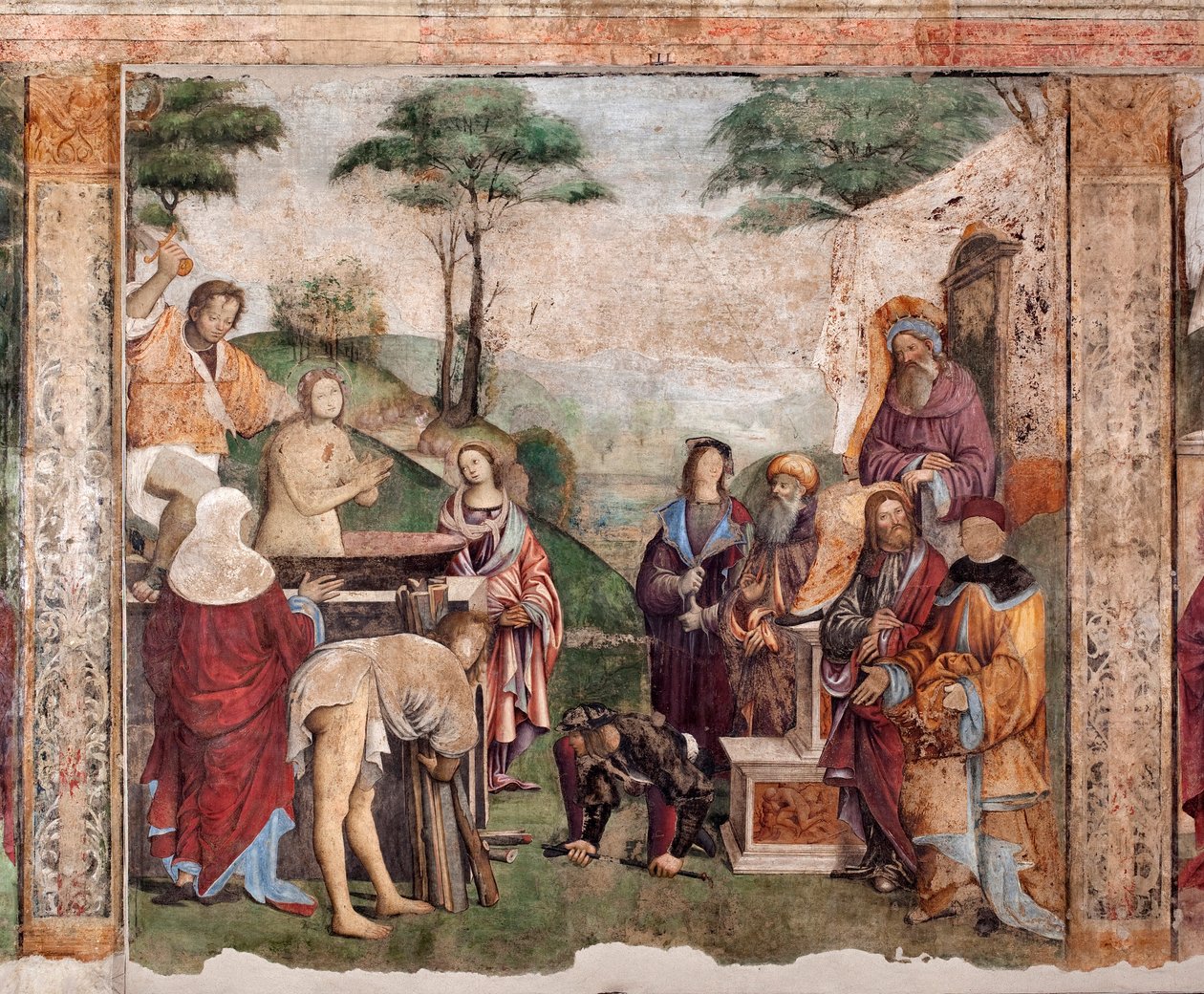 Leben der Hl. Cäcilia: Martyrium der Heiligen von Lorenzo Costa