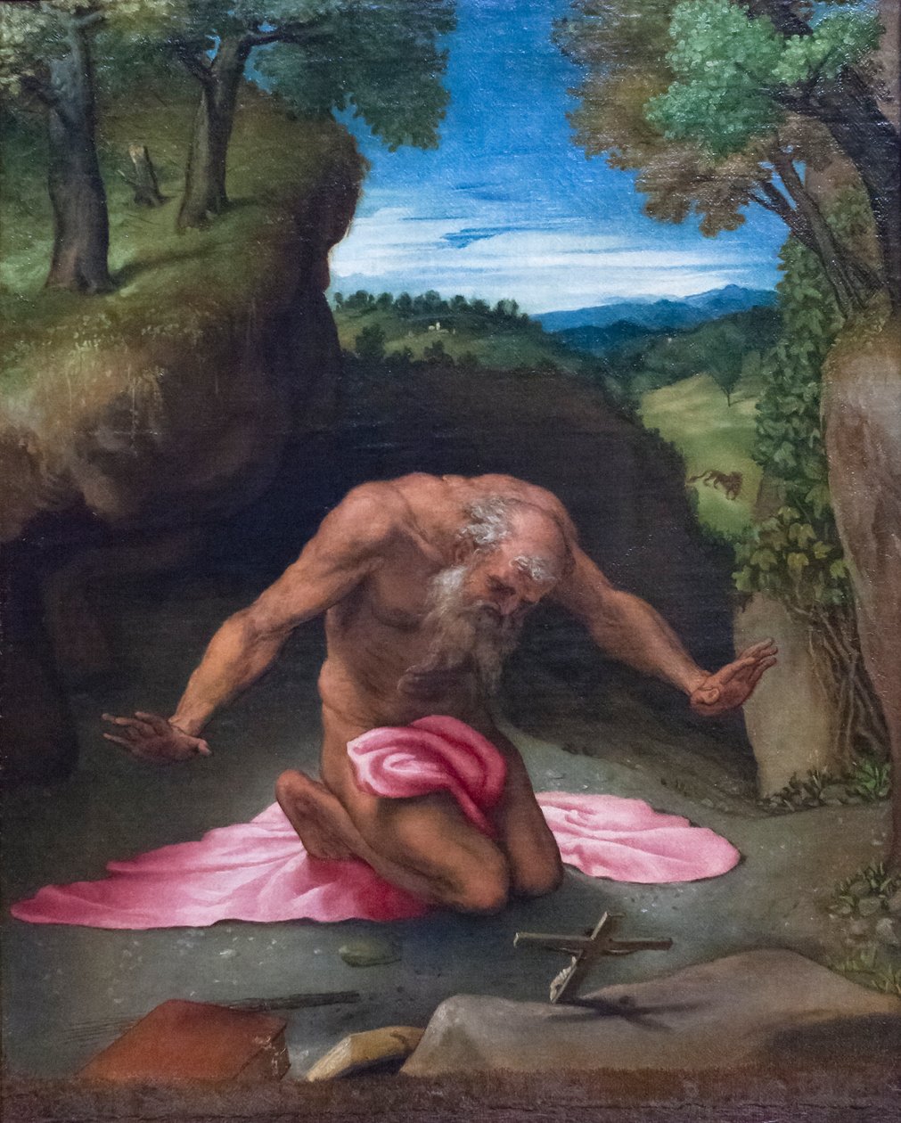 Der büßende Heilige Hieronymus von Lorenzo Lotto
