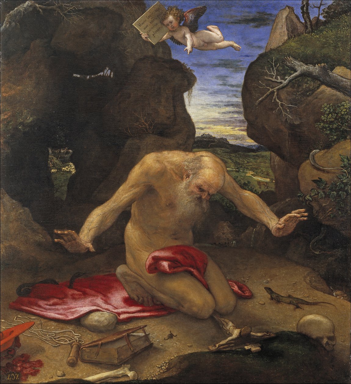 Heiliger Hieronymus von Lorenzo Lotto
