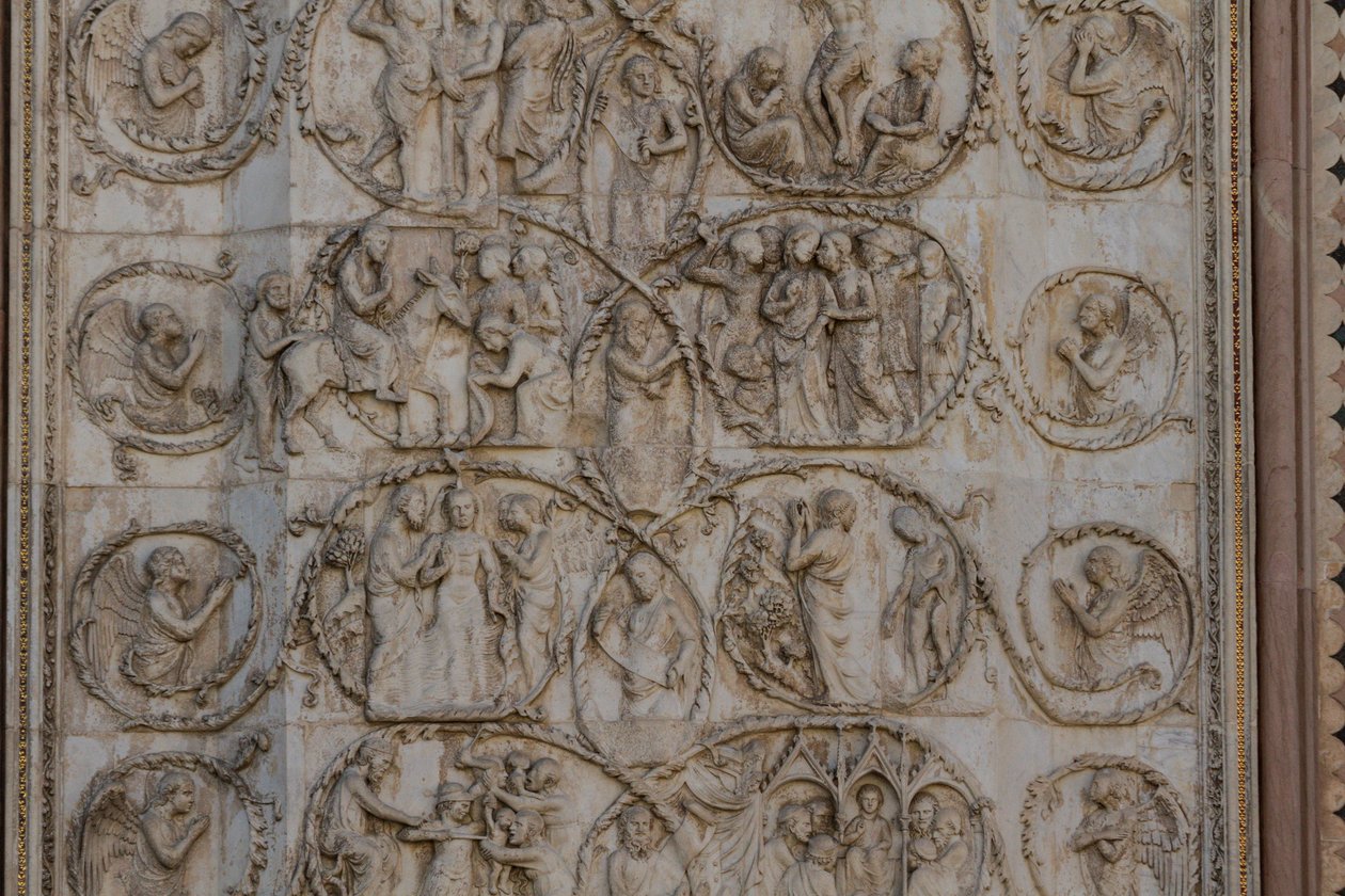 Szenen aus dem Leben Christi von Lorenzo Maitani
