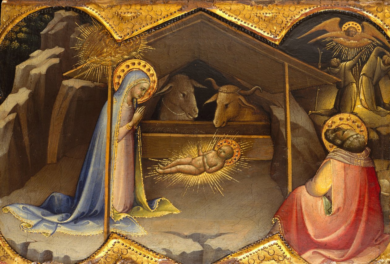 Die Geburt Christi, 1406-10 von Lorenzo Monaco