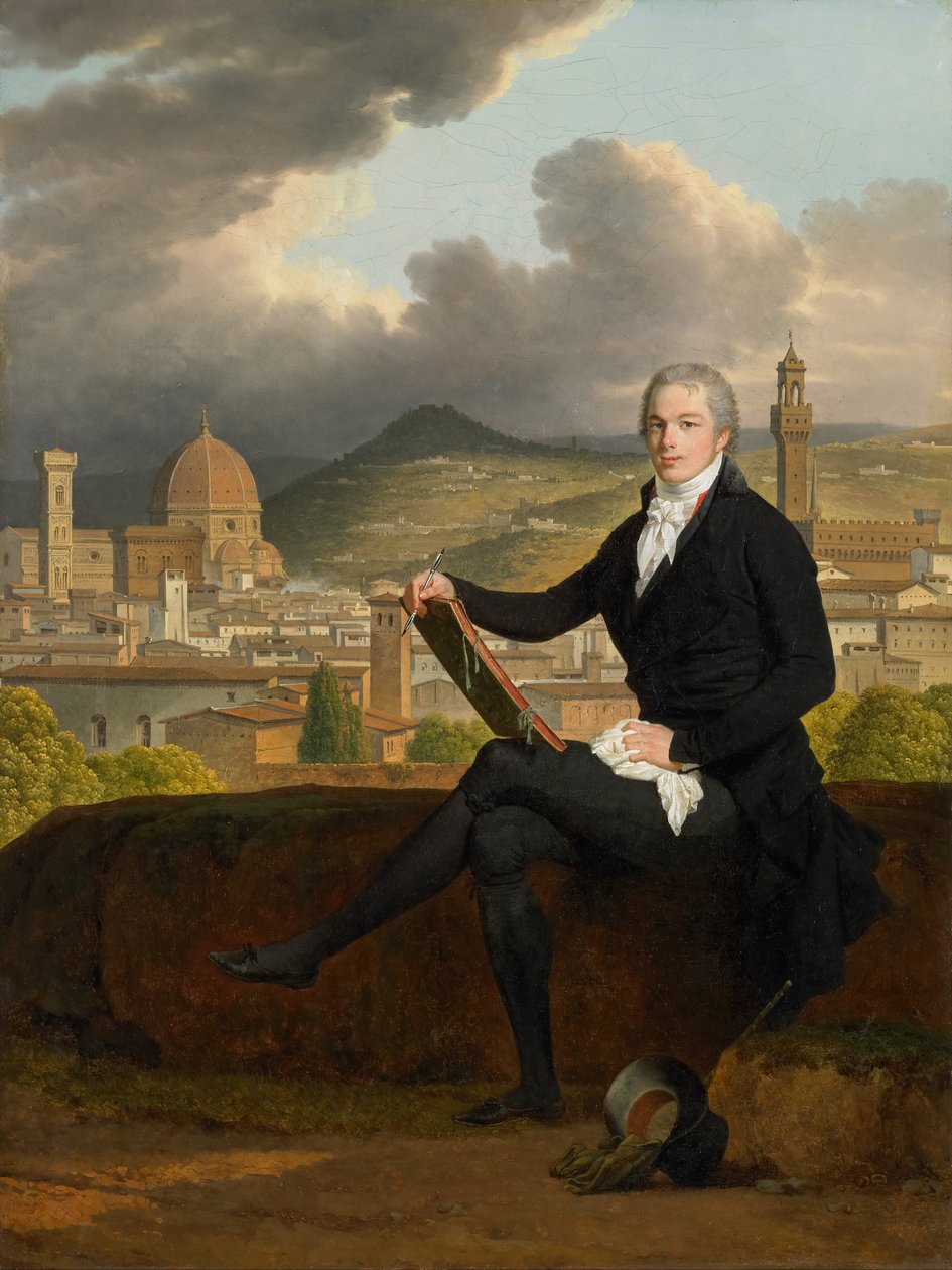 Porträt von Dr. Thomas Penrose von Louis Gauffier