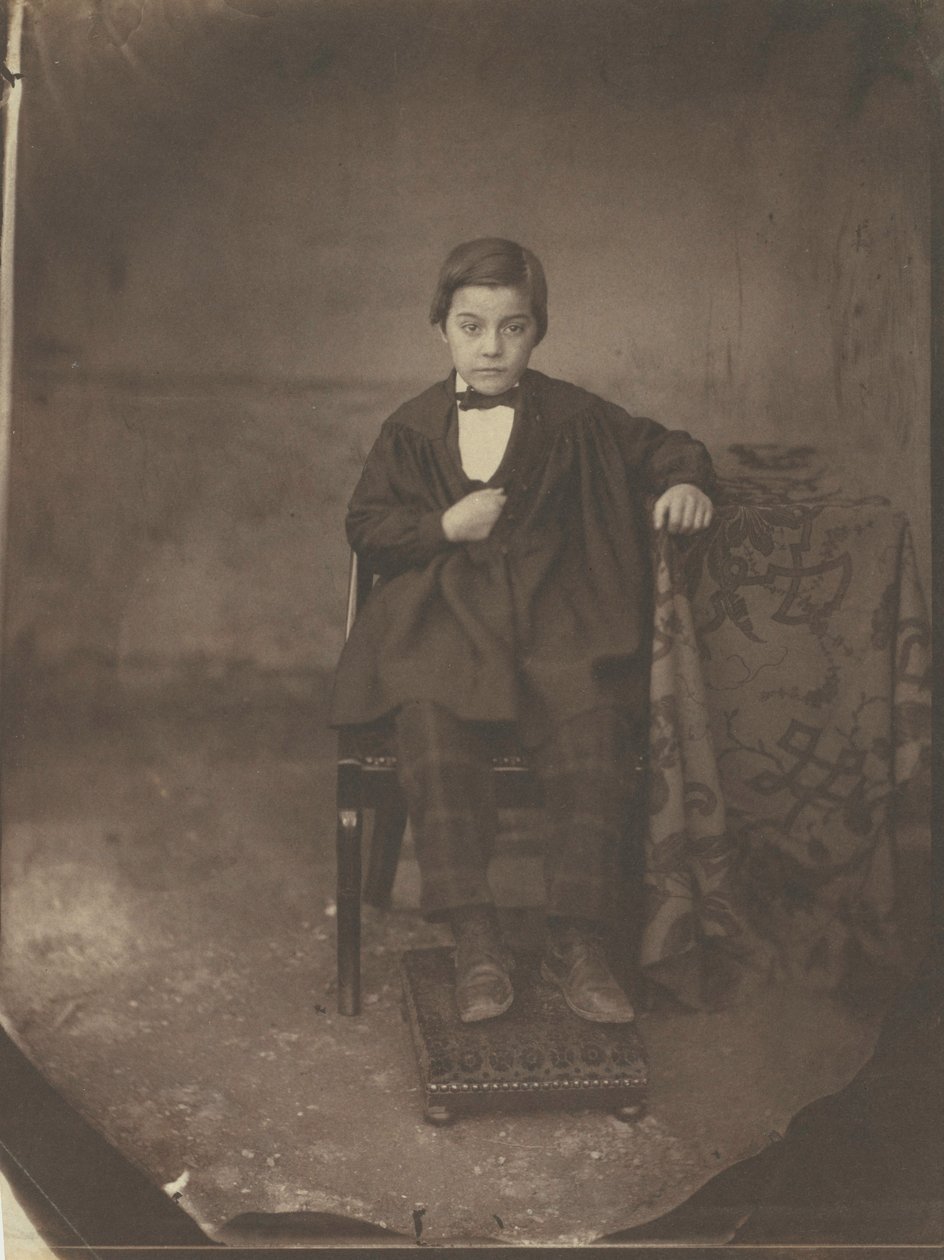 Porträt eines jungen Jungen, um 1848 von Louis Adolphe Humbert de Molard