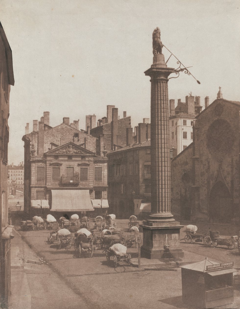 Ohne Titel (Place des Cordeliers) von Louis Antoine Froissart