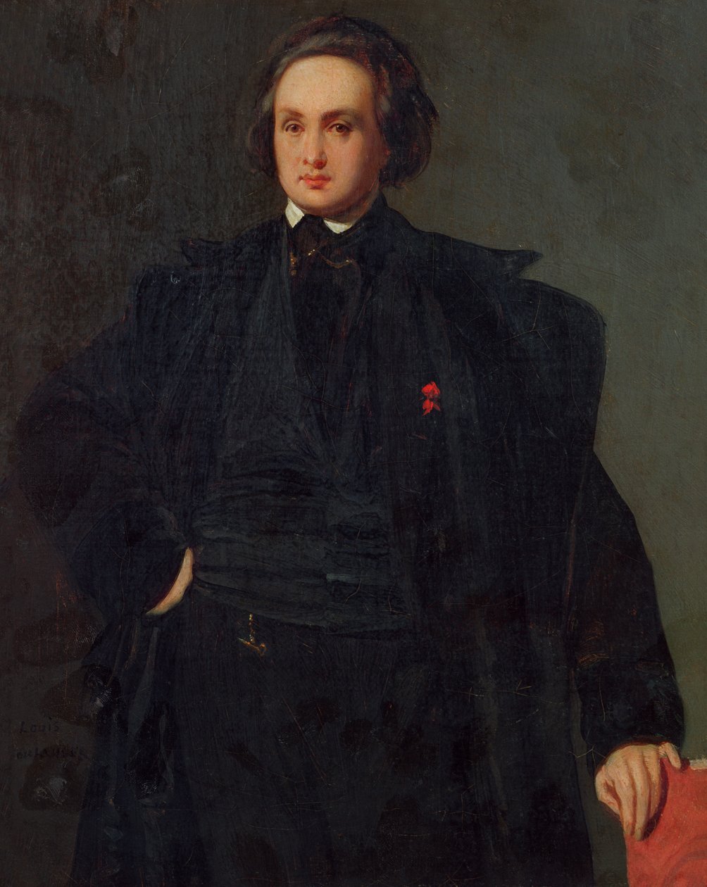 Porträt von Victor Hugo, um 1833 von Louis Boulanger
