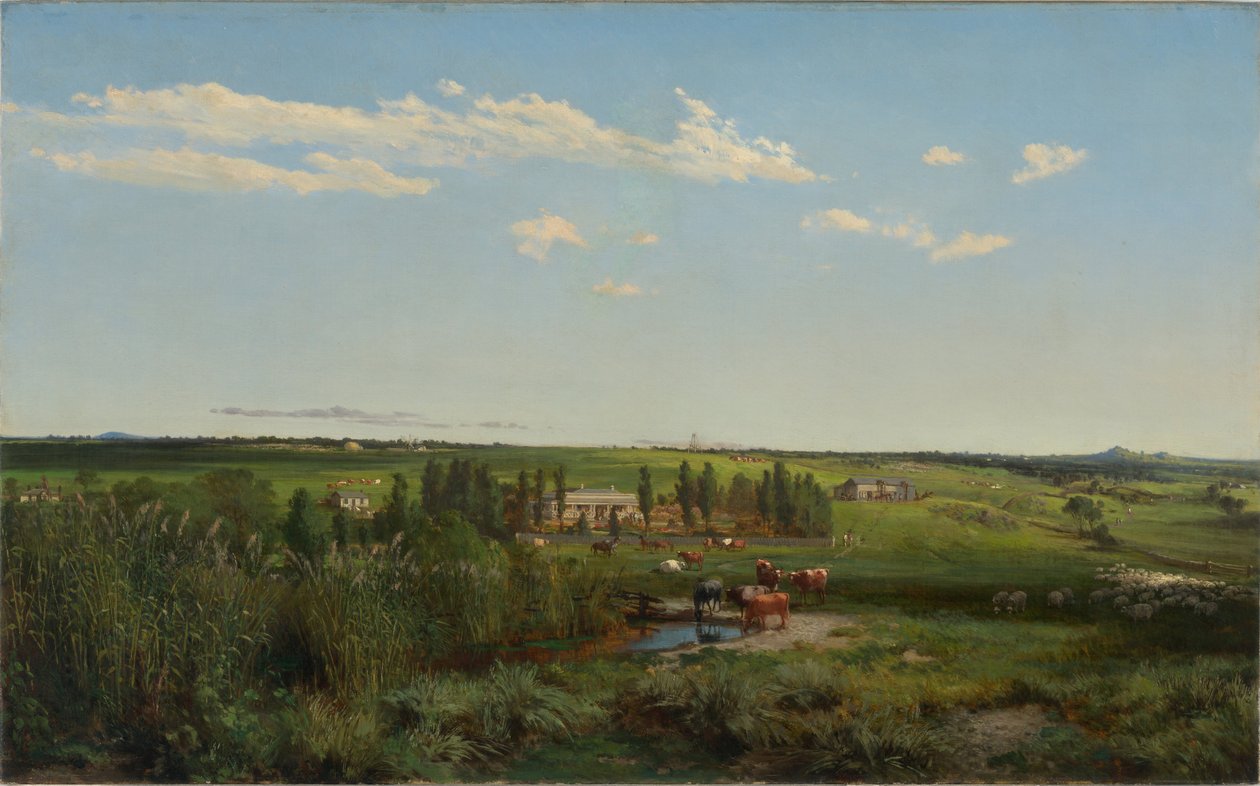 Mount Fyans Anwesen, 1869 von Louis Buvelot