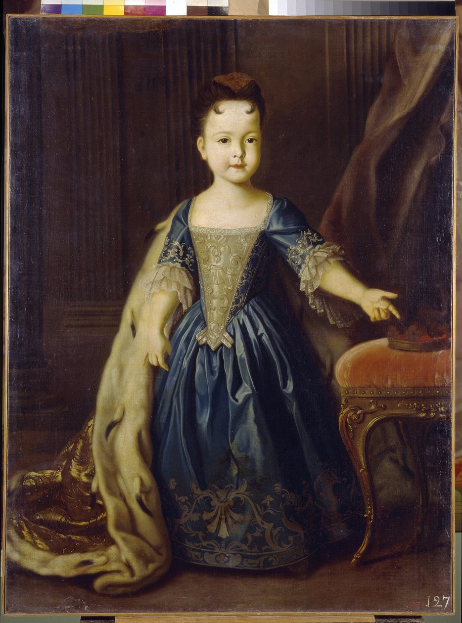 Porträt der Großherzogin Natalia Petrovna von Russland von Louis Caravaque