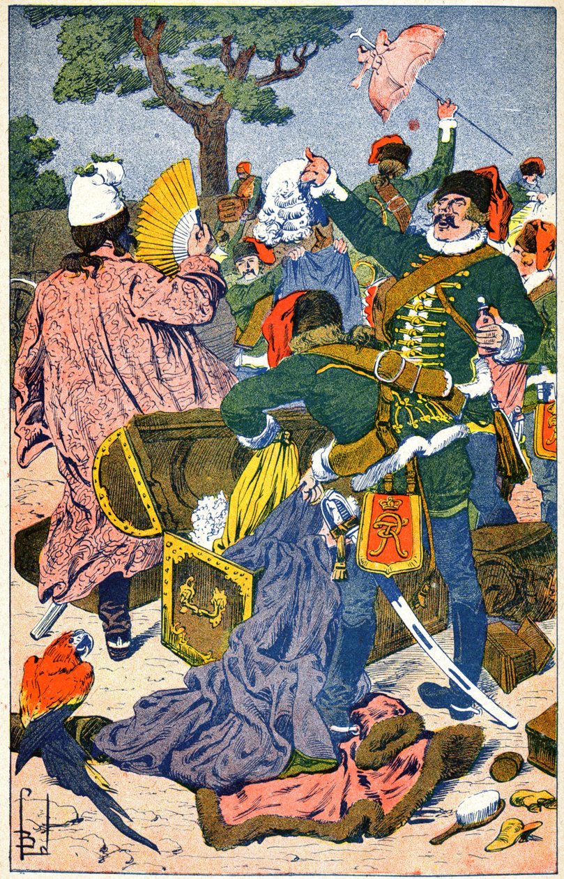 Siebenjähriger Krieg (1756-1763) von Louis Charles Bombled