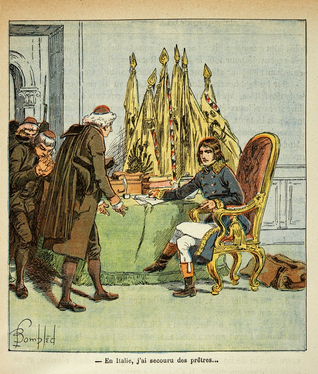 Illustration von Louis Bombled (1862-1927) aus dem Buch 