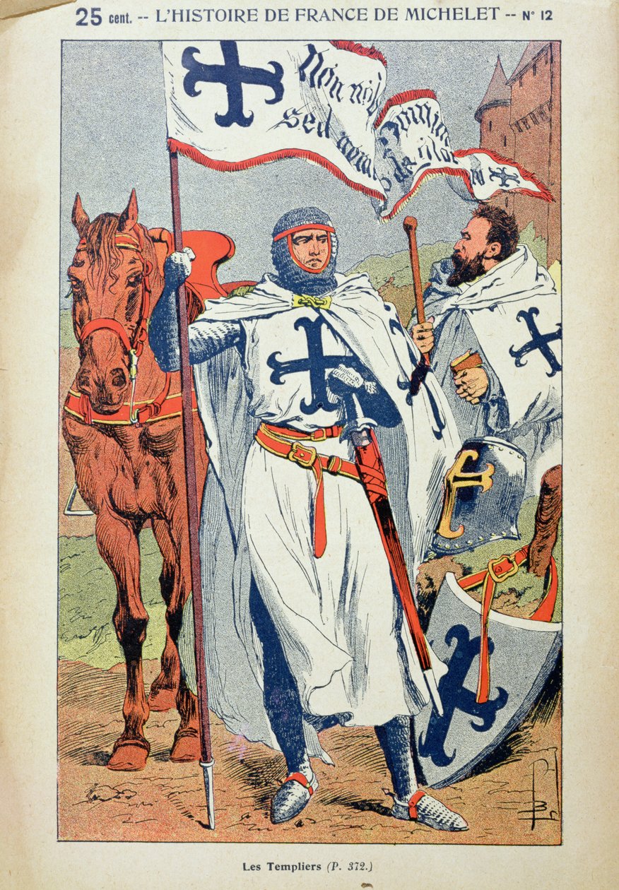 Die Tempelritter, Illustration aus 