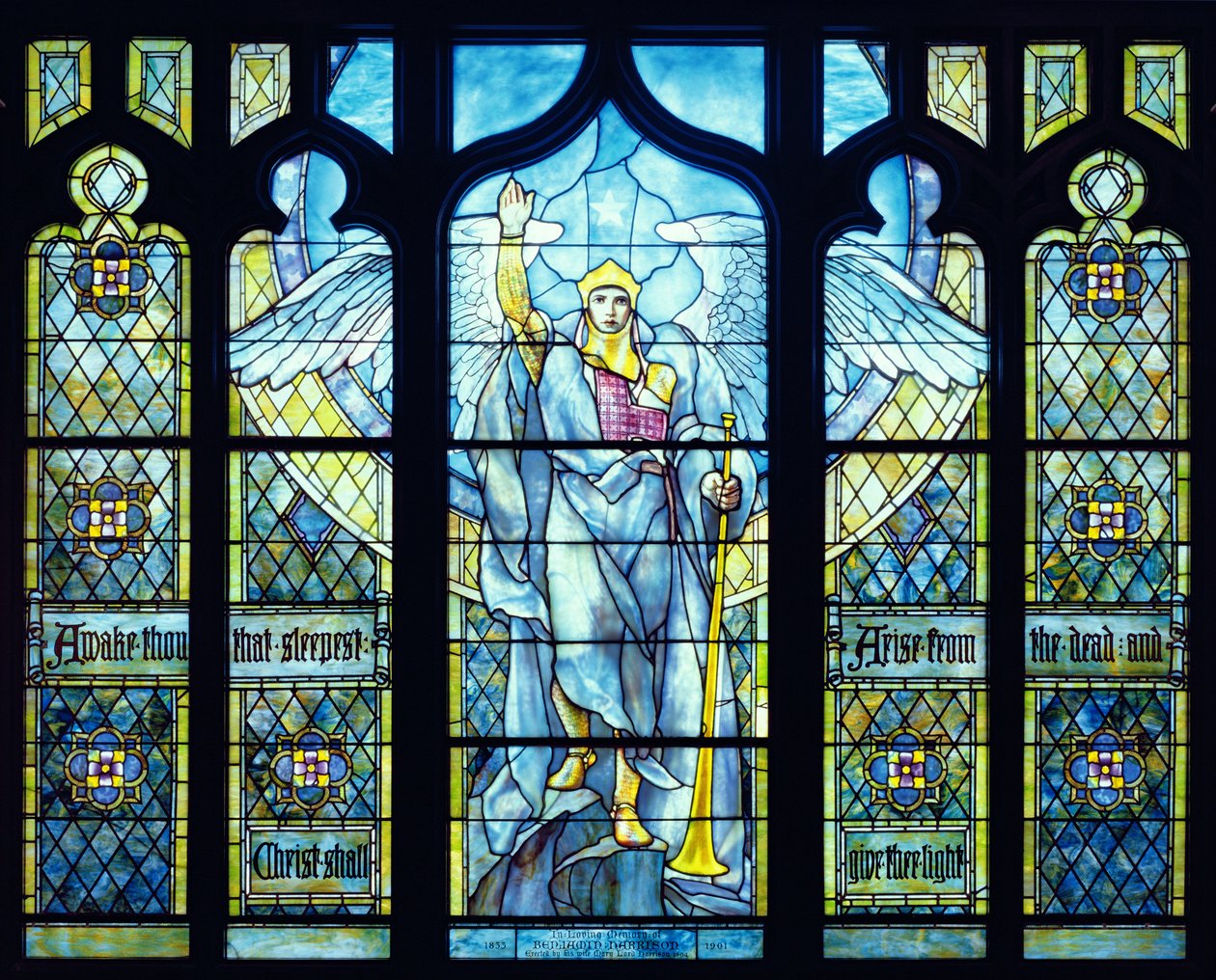 Engel der Auferstehung 1904 von Louis Comfort Tiffany