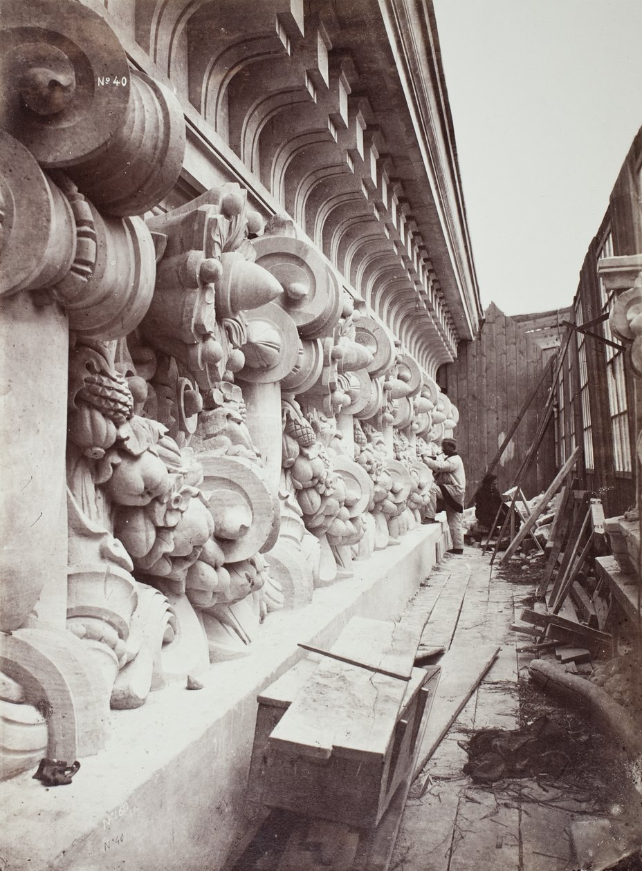Bühnenfries und Gesims von Louis Emile Durandelle