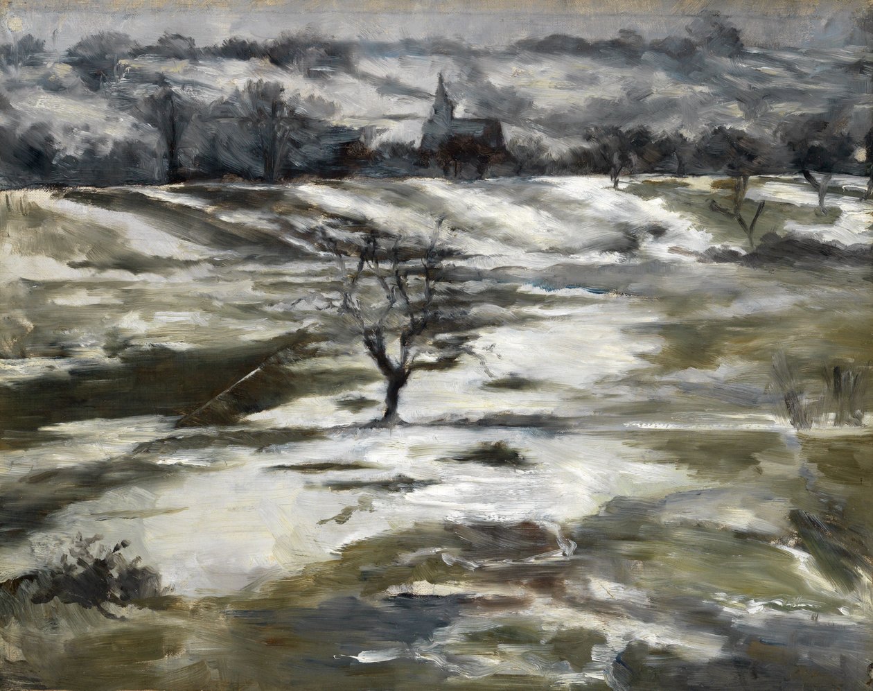 Taunuslandschaft im Vorfrühling von Louis Eysen