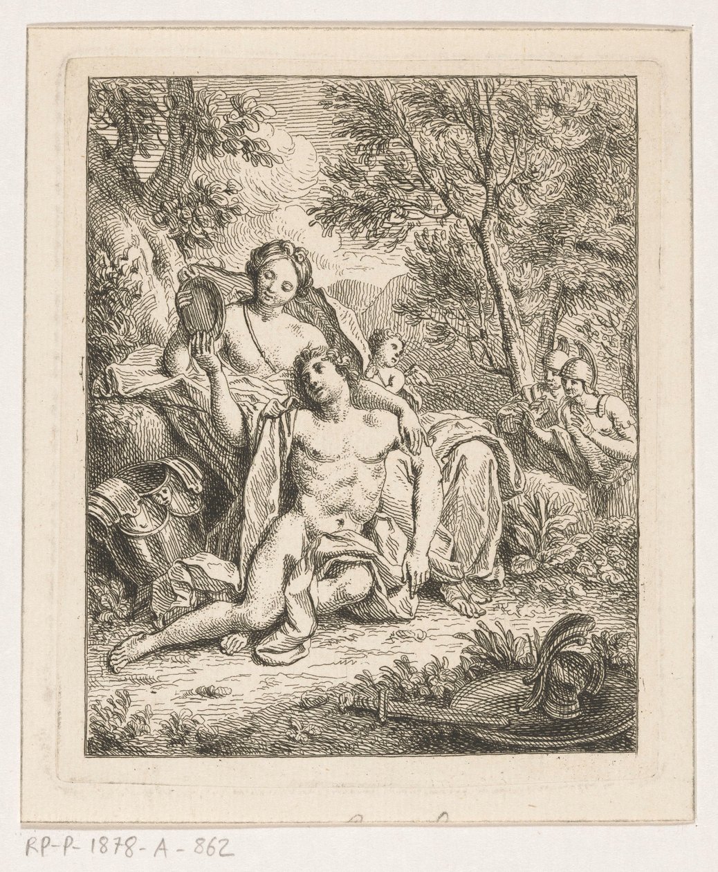 Rinaldo und Armida von Louis Fabritius Dubourg