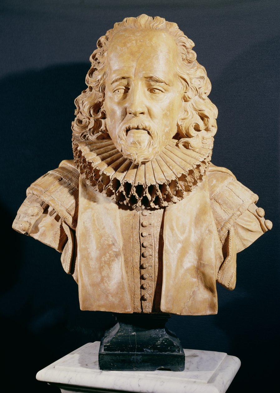 Sir Francis Bacon (1562-1626) Viscount St. Albans von Louis Francois Roubillac