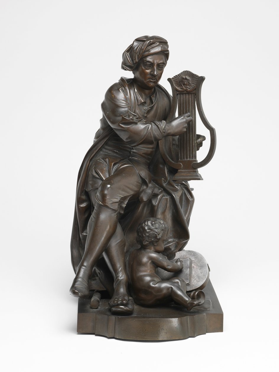 Georg Friedrich Händel als Apollo von Louis Francois (after) Roubiliac