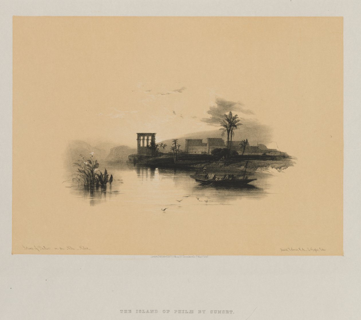 Ägypten und Nubien, Band II: Insel Philae, am Nil, Nubien von Louis Haghe
