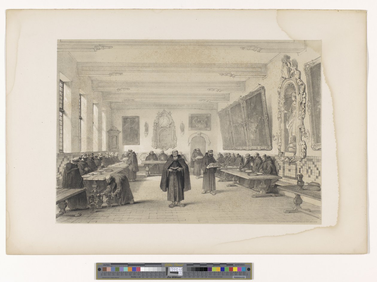Refektorium des Kapuzinerklosters in Brügge von Louis Haghe