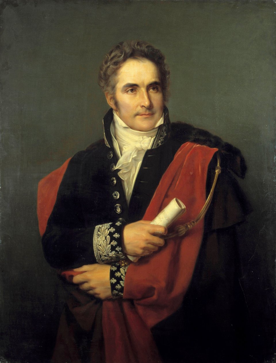 Porträt von Casimir Perier, Minister, Präsident des Rates im Jahr 1831 von Louis Hersent