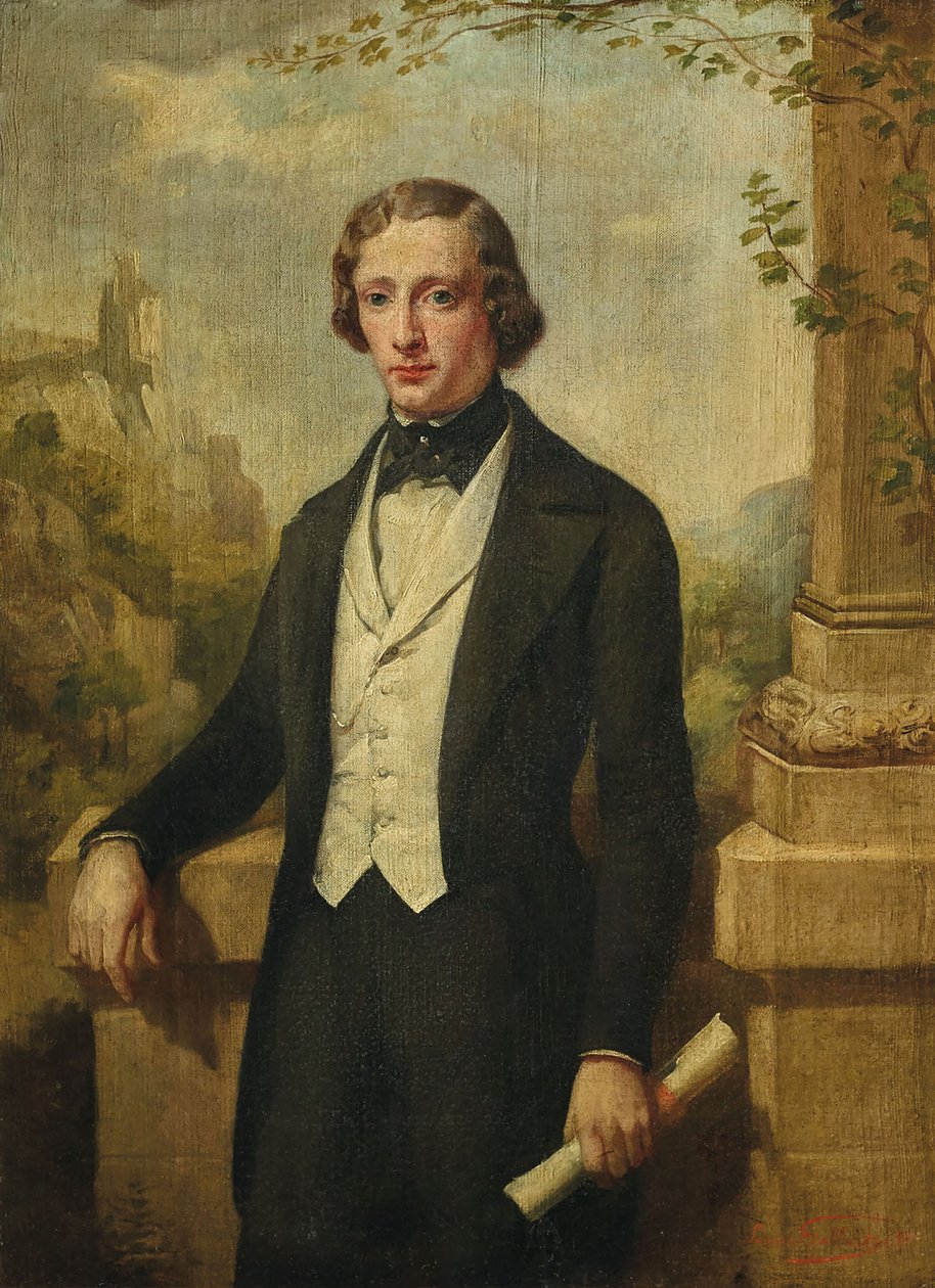 Porträt von Frédéric Chopin 1810-1849, 1843 von Louis Joseph Gallait