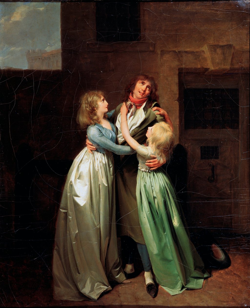 Ein trauriger Abschied, 1780er Jahre von Louis Leopold Boilly