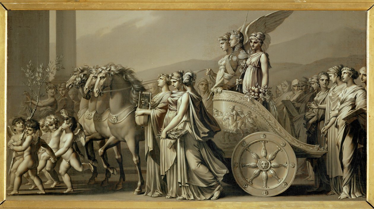 Der Triumph des Zaren Alexander I. oder Der Frieden von Louis Leopold Boilly