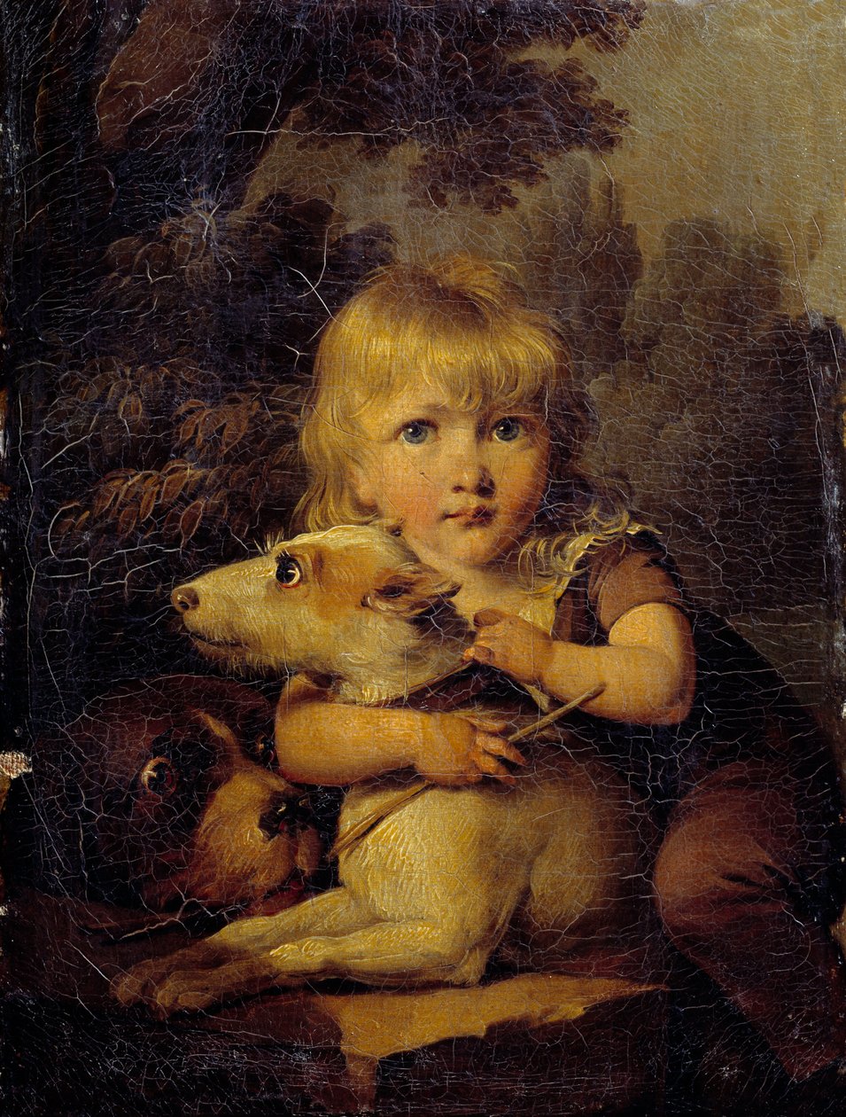 Porträt von Louis Arnault (1803-1885) als Kind von Louis Leopold Boilly