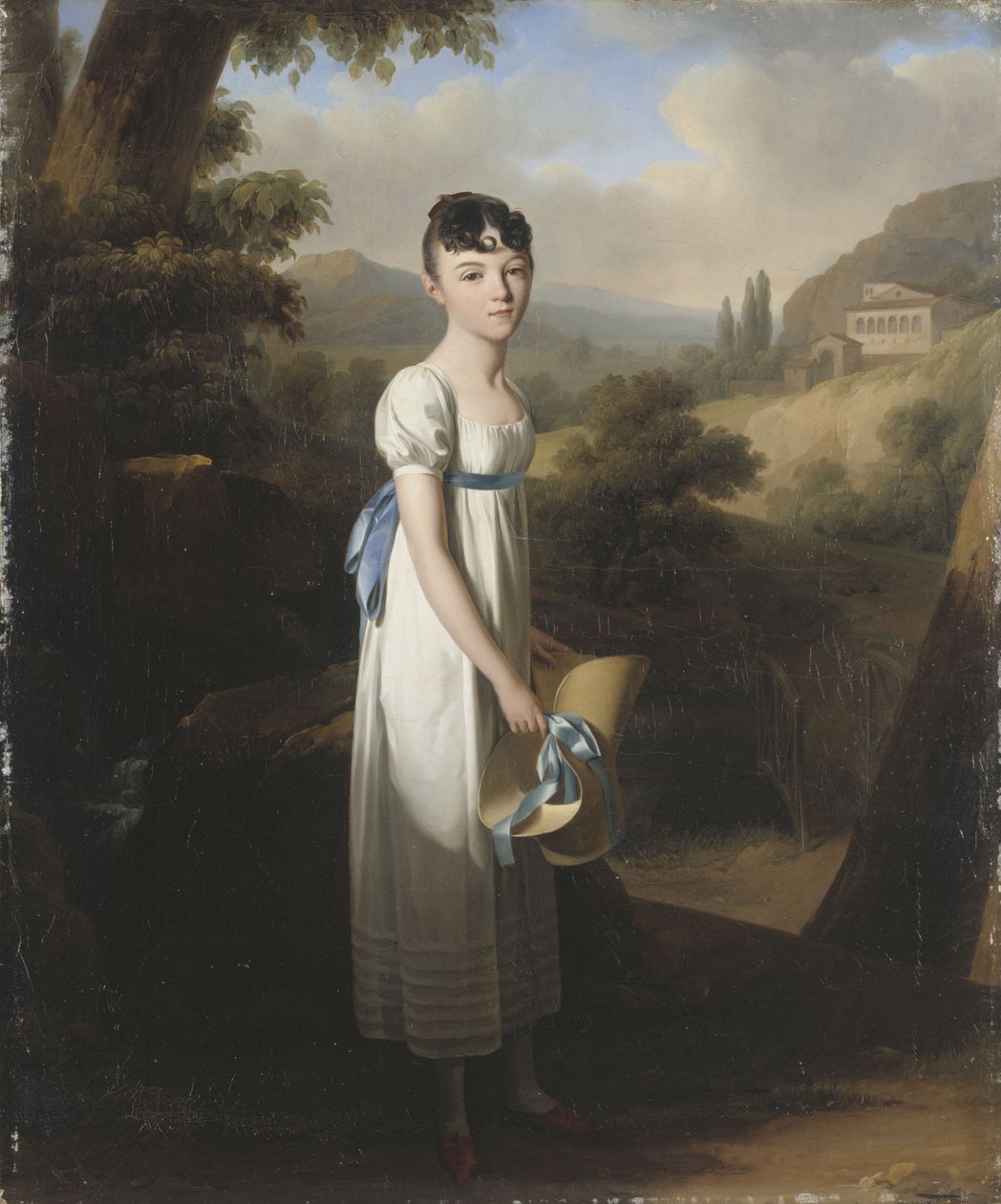 Porträt von Mademoiselle Athénaïs d