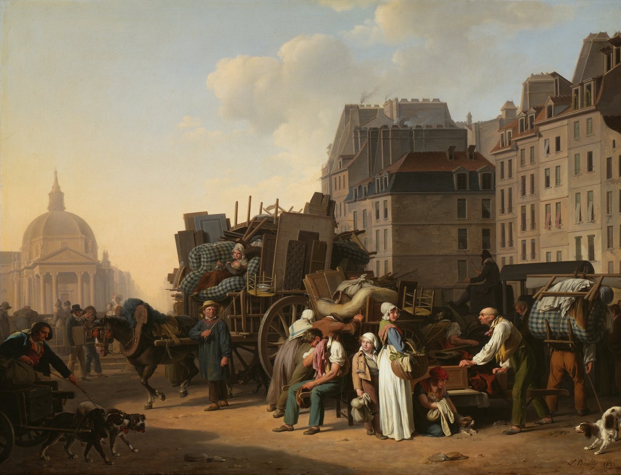 Die Bewegungen von Louis Leopold Boilly