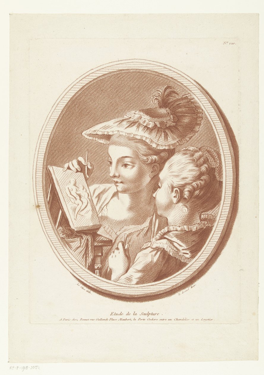 Die Bildhauerei von Louis Marin Bonnet