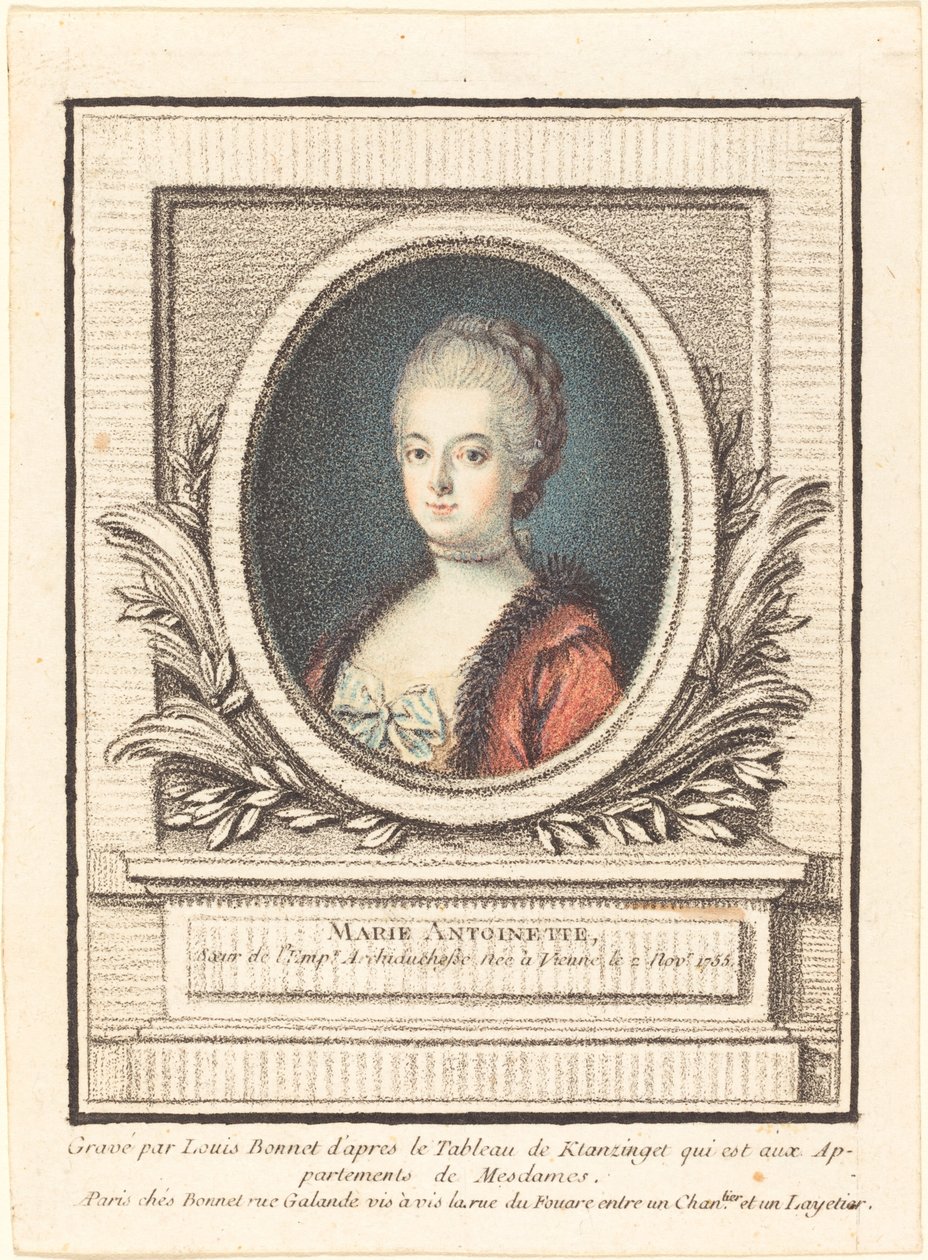 Marie-Antoinette, Dauphine von Louis Marin Bonnet
