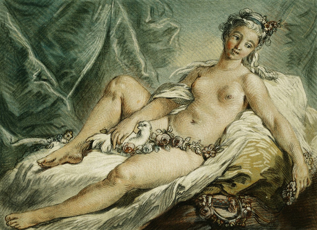 Das Erwachen der Venus, nach F. Boucher; Le Reveil de Venus, nach F. Boucher, 1769 von Louis Marin Bonnet