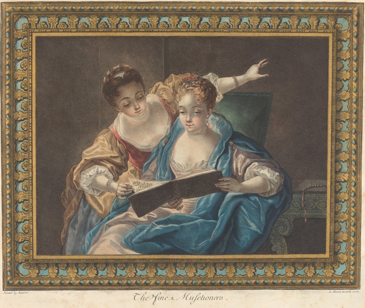 Die feinen Musikanten von Louis Marin Bonnet