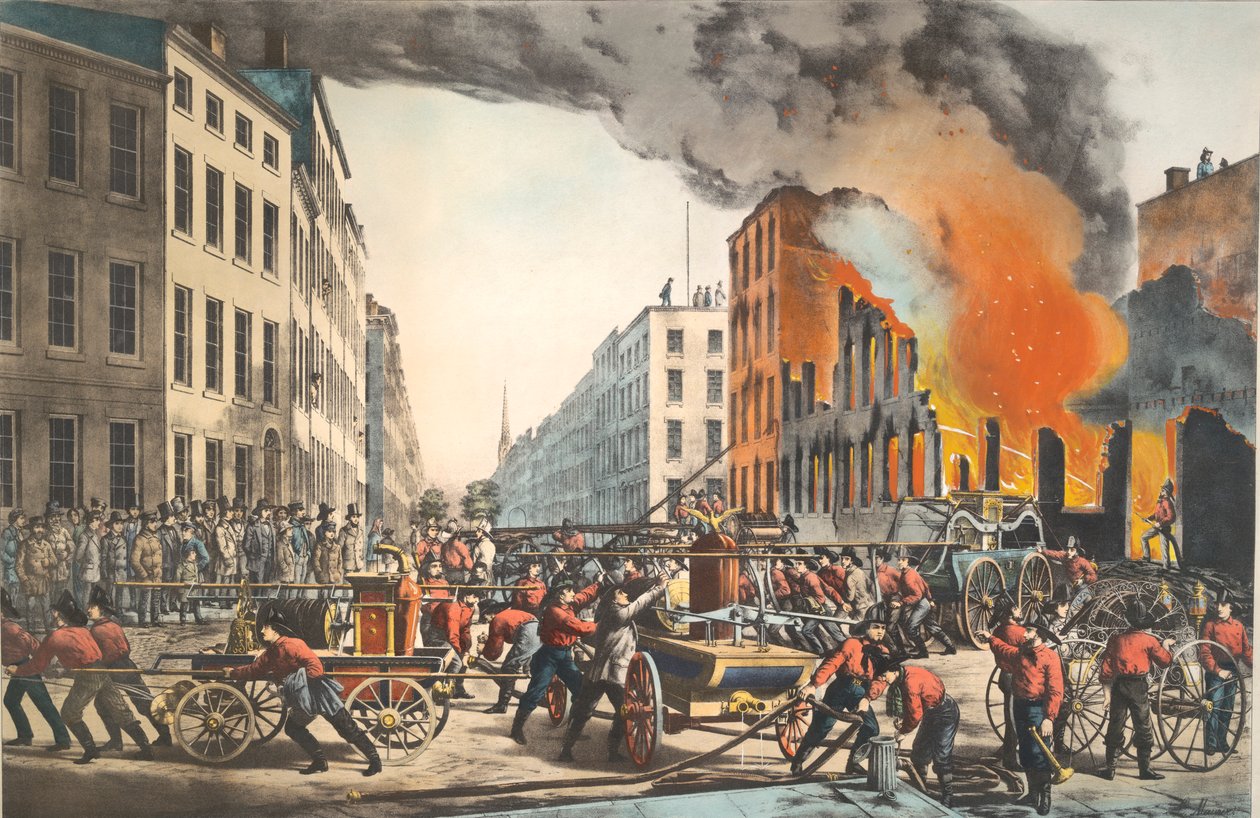 Das Leben eines Feuerwehrmanns: Die Ruinen von Louis Maurer
