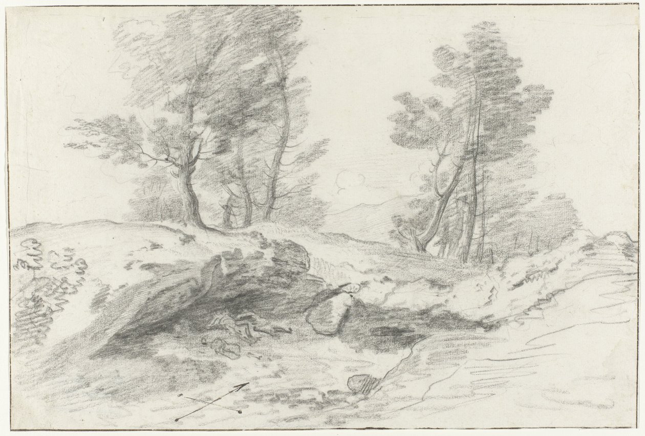 Grotte delle Capre an der Grenze bei Nemorosa und Fredda von Louis Mayer