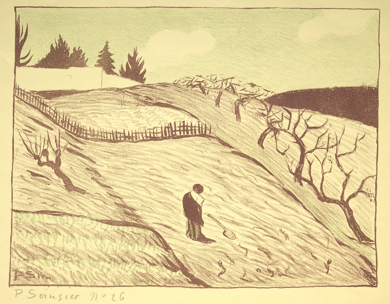 Landschaft von Louis Paul Henri Sérusier