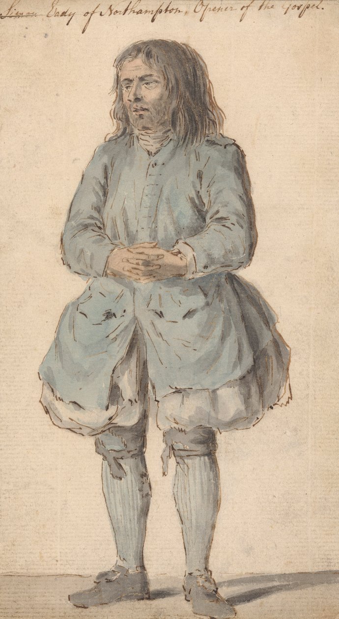 Simon Eady aus Northampton, Verkünder des Evangeliums von Louis Philippe Boitard