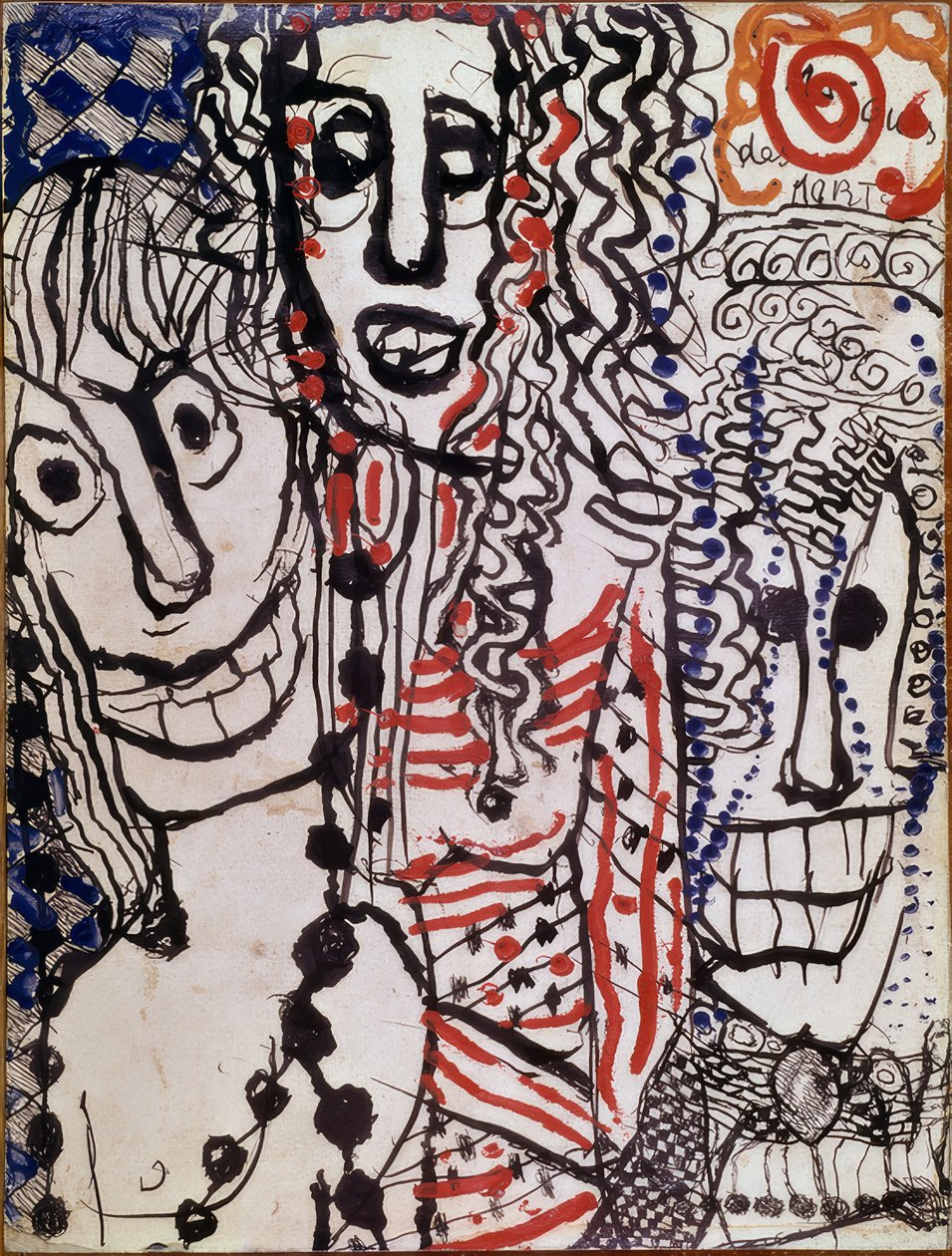 Masken der Toten / Die Sibyllen des großen Übergangs von Louis Soutter