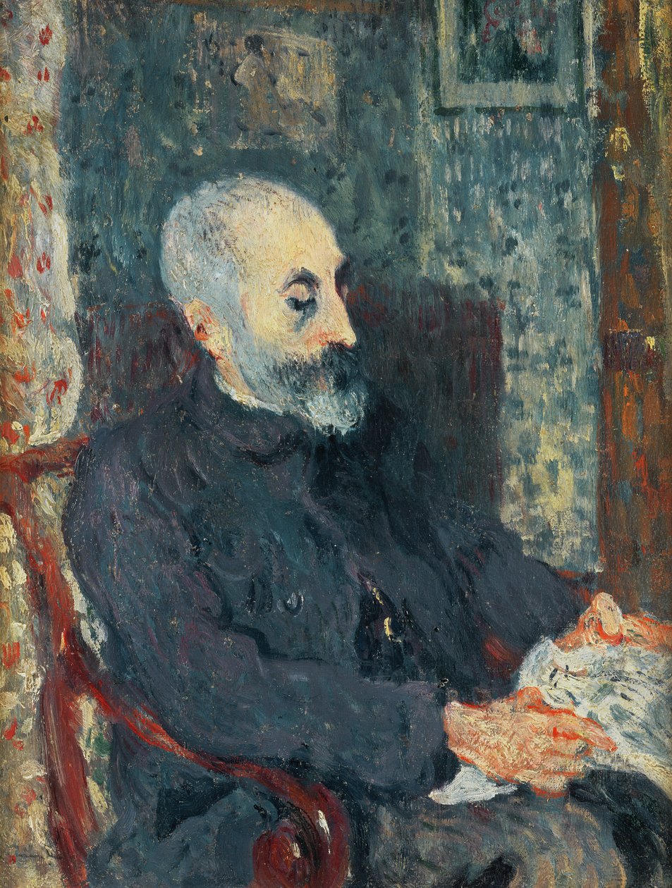 Der Bildhauer Francois Valtat, Großonkel von Louis Valtat von Louis Valtat