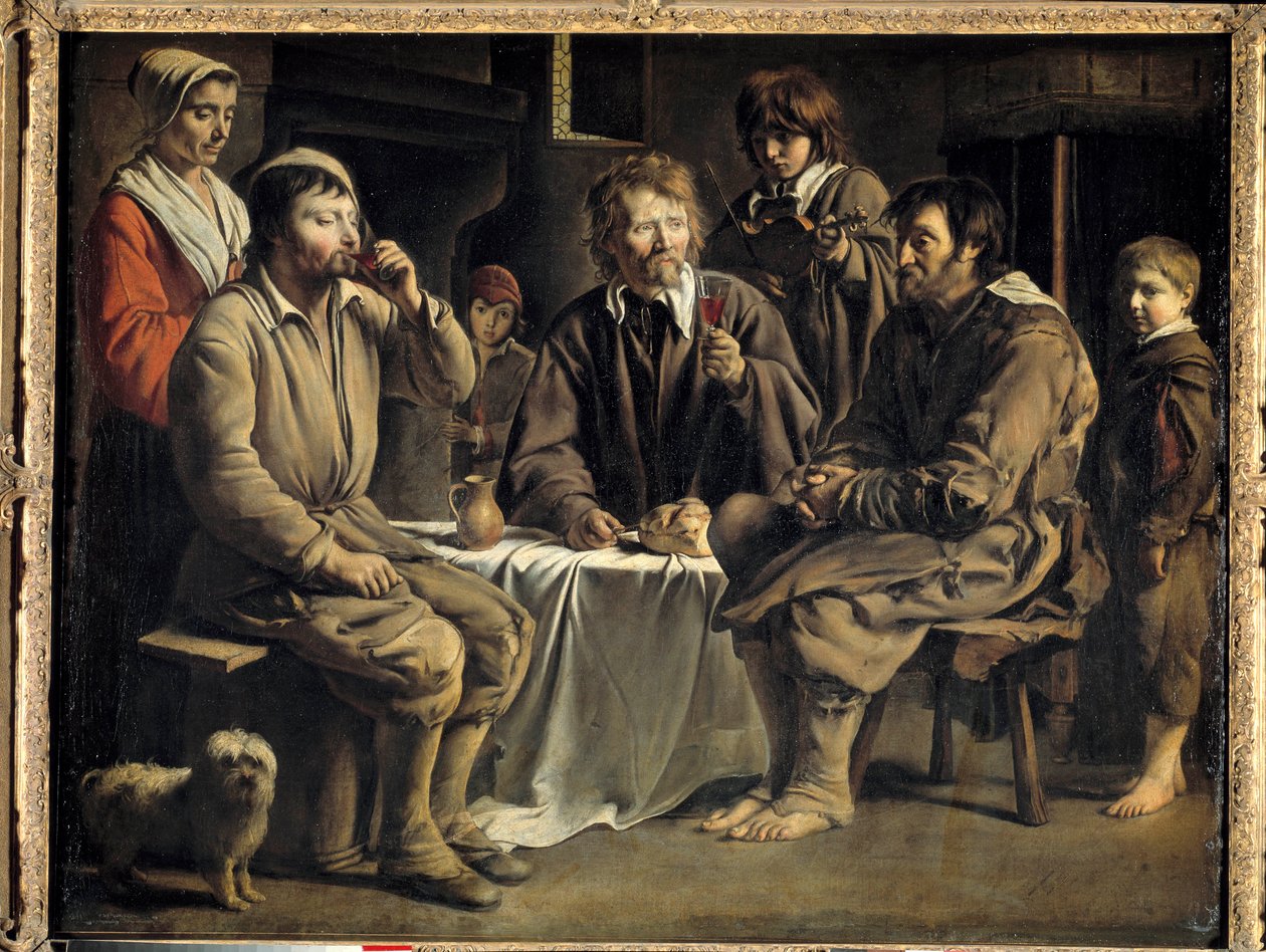 Bauernmahlzeit von Louis le Nain