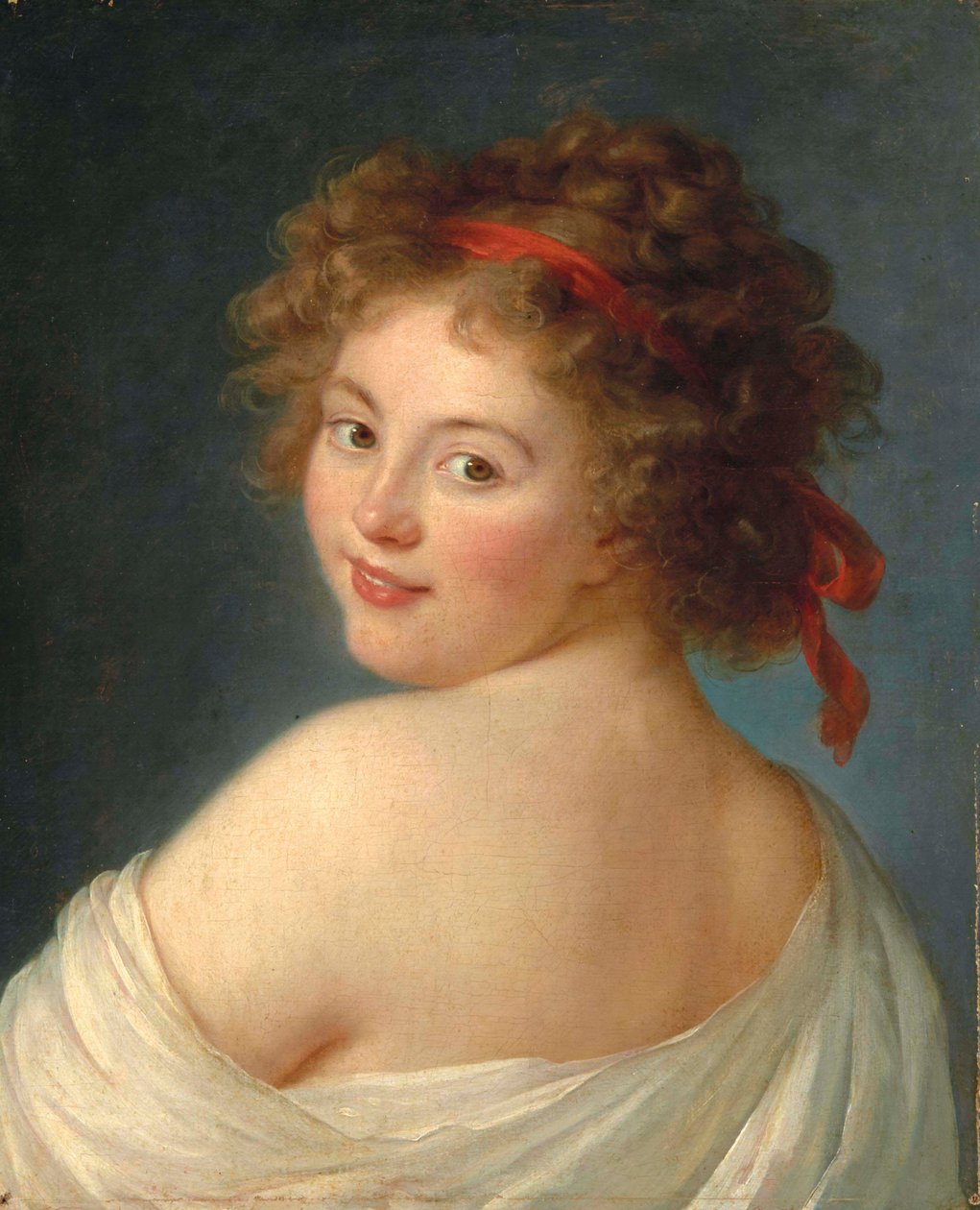 Porträt der Gräfin Yekaterina Skavronskaya, geb. von Engelhardt 1761-1829, 1790 von Elisabeth Louise Vigee Lebrun