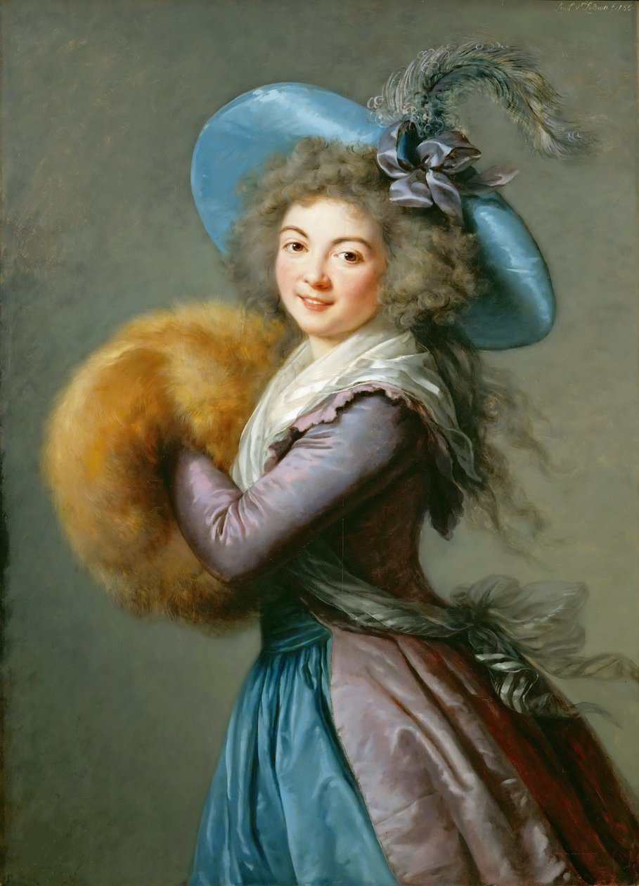 Porträt von Madame Molé-Raymond von Elisabeth Louise Vigee Lebrun