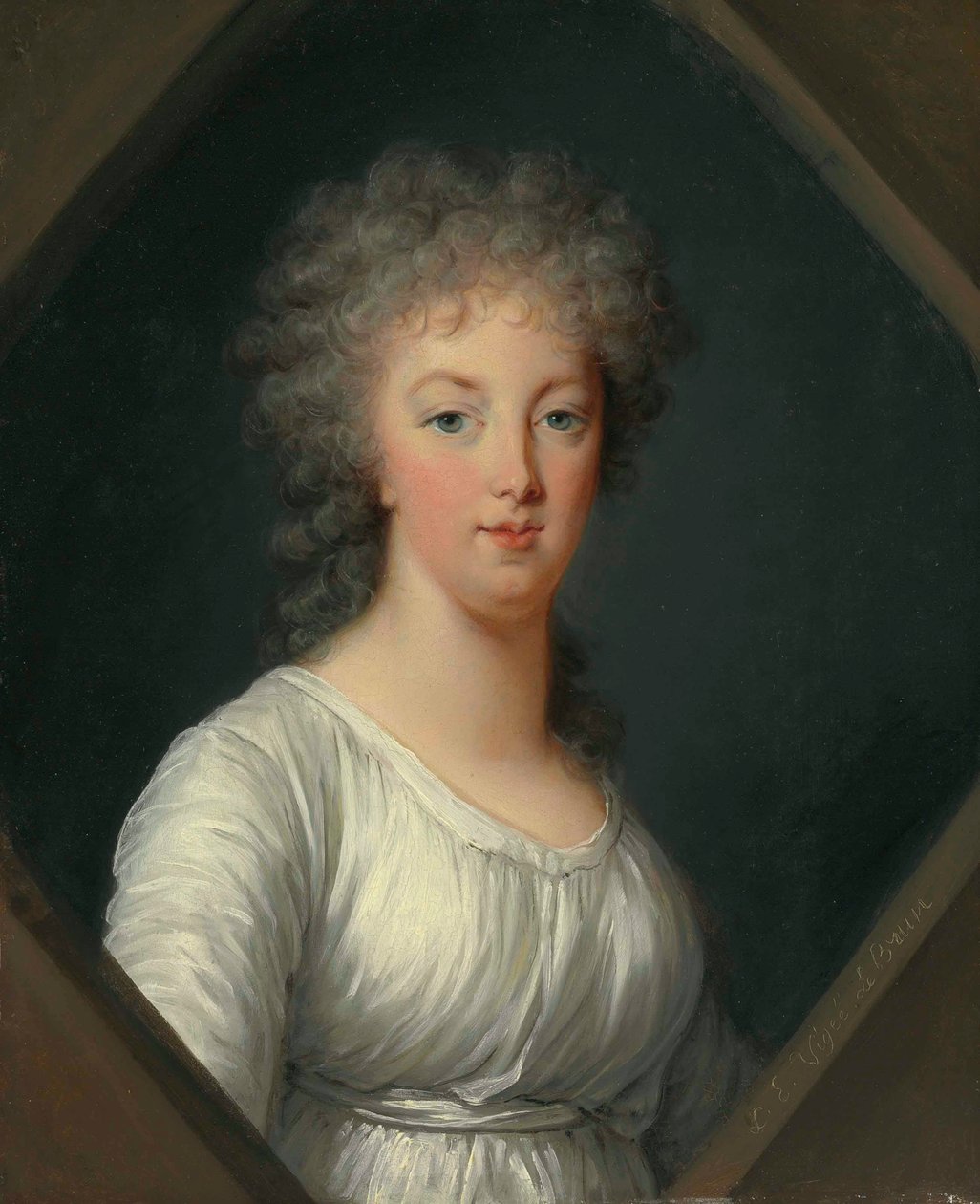 Porträt von Marie Antoinette 1755-1793 von Elisabeth Louise Vigee Lebrun