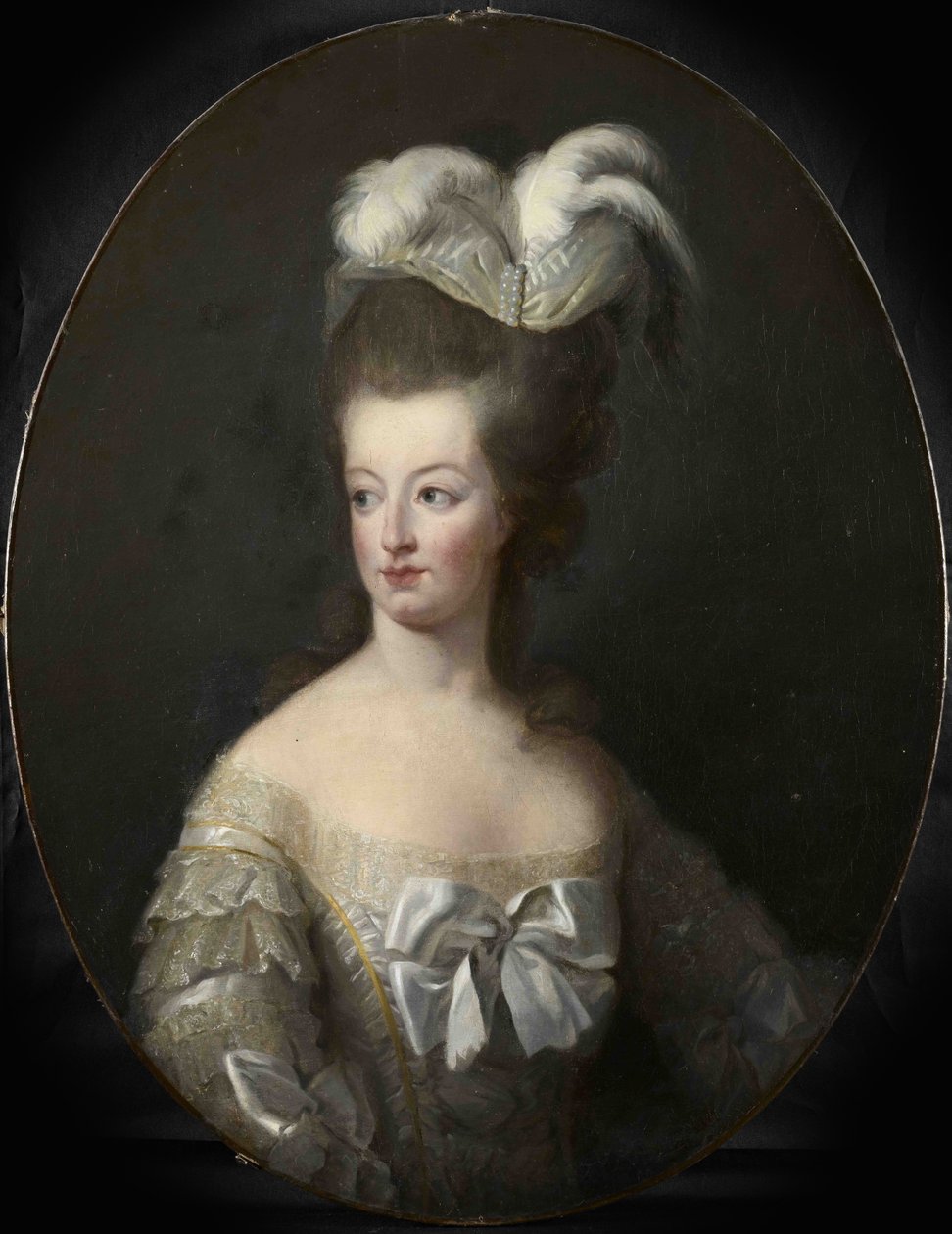 Porträt von Königin Marie Antoinette von Frankreich 1755-1793 von Elisabeth Louise Vigee Lebrun
