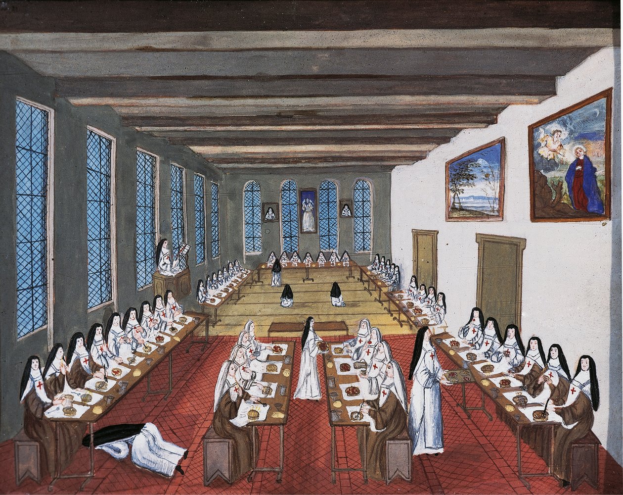 Port-Royal des Champs Abtei, Refektorium von Louise Magdeleine Hortemels