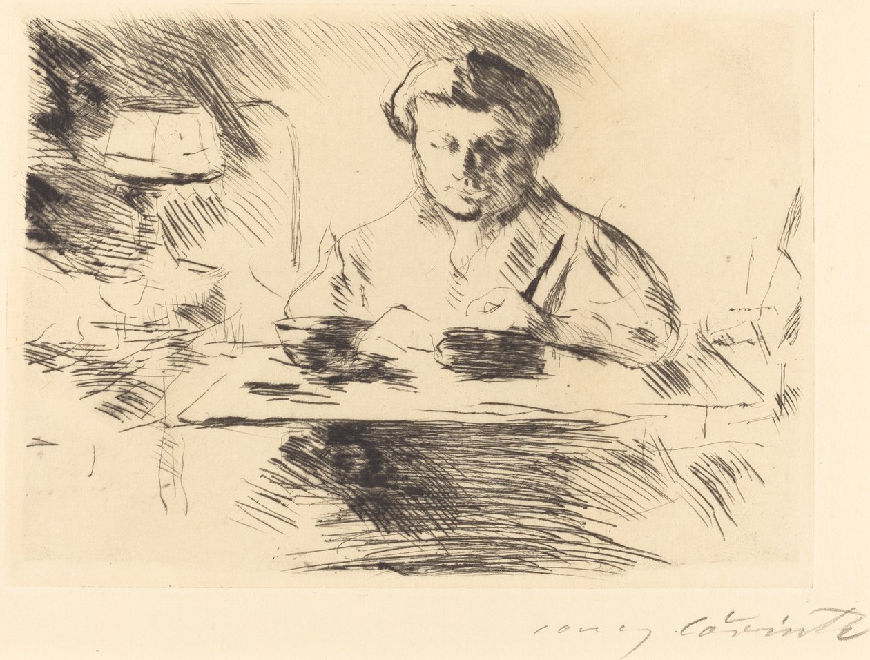 Die Gattin des Künstlers von Lovis Corinth
