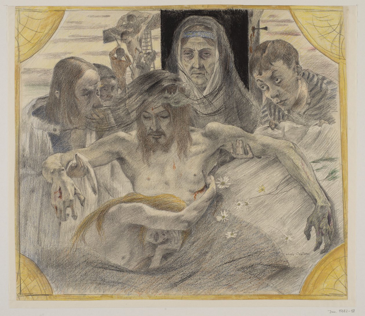 Die Kreuzabnahme Christi von Lovis Corinth