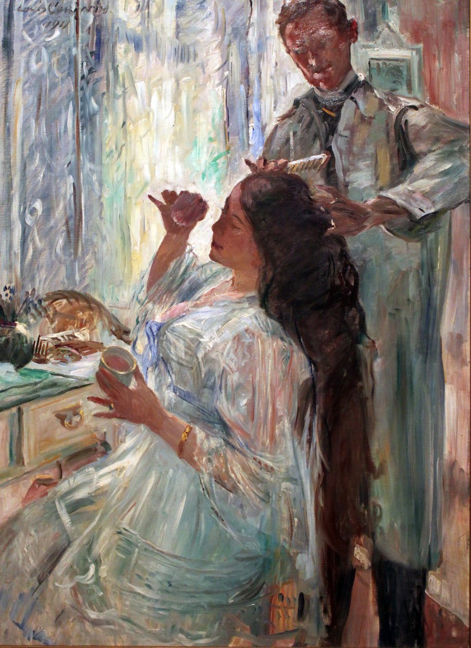 Am Putztisch Charlotte Corinth von Lovis Corinth